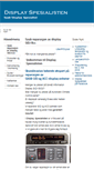 Mobile Screenshot of display-spesialisten.no